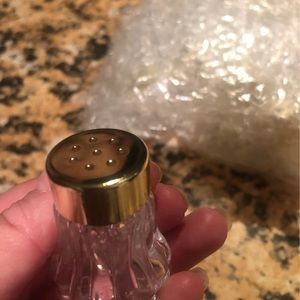 14 Glass salt/pepper shakers